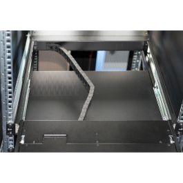 Digitus Consola KVM con TFT 19" 1U, 16 Puertos, Teclado Alemán QWERTZ, Panel Táctil, Resolución 1366x768, VGA Negro