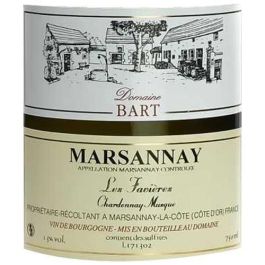 Domaine Bart 2018 Marsannay les Favieres - Vino blanco de Borgoña