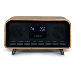 Thomson THO3499550388916 Radio Reloj Despertador Bluetooth Vintage Cosy 30W FM Alarma Dual LCD Cargador USB-C 230V Thomson THO3499550388916 Radio Reloj Despertador Bluetooth Vintage Cosy 30W FM Alarma Dual LCD Cargador USB-C 230V