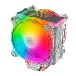 Mars Gaming MCPU66 Ventilador con Disipador CPU Doble 12cm ARGB TDP 220W
