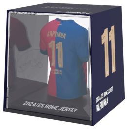BANBO TOYS Figura Mini Camiseta Raphinha FC Barcelona Vinilo, Acrílico y Plástico Biodegradable