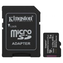 Kingston SDCS3/1TB Tarjeta de Memoria microSDXC 1TB Clase 10 U3 A1 con Adaptador, 150MB/s Precio: 120.50000017. SKU: B1GGEEMQP5
