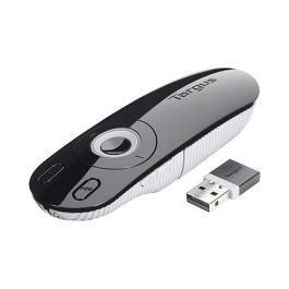 Targus AMR39EU Presentador Láser Inalámbrico 2.4GHz, Control Remoto para Presentaciones, Puntero, Alcance 15m, USB, Compatible con PowerPoint, Keynote, Windows, Mac Precio: 33.4999995. SKU: S55098238