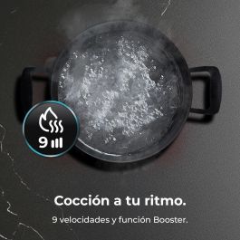 Cecotec Placa de inducción integrable Squad I 4300 7200W FullFlex negra mate Booster