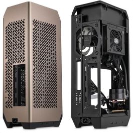 Caja de PC - COOLER MASTER - Ncore 100 Max Bronze Edition - MiniT/ITX/850W/WC (NR100-ZNNN85-SL0)