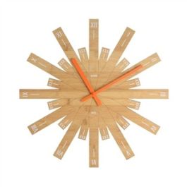 Raggiante Reloj De Pared En Madera De Bambú ALESSI MDL05 Precio: 160.95000009. SKU: B17SAHKLLY