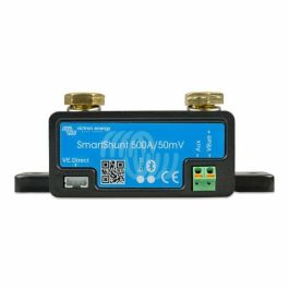 Victron Energy SmartShunt Monitor de Batería Inteligente 500A 50mA Bluetooth sin Pantalla compatible con app VictronConnect