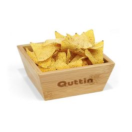 Bolsita de bambú Quttin 12x12x5 cm (12 Unidades) Bolsita de bambú Quttin 12x12x5 cm (12 Unidades)