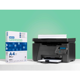 Greening Papel Fotocopiadora Din A4 80 Gramos Paquete 500 Hojas