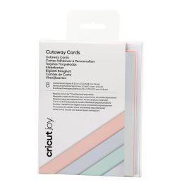 Tarjetas de Recorte para Plotter de corte Cricut Joy Pastel (8 Unidades) Precio: 18.49999976. SKU: B1E369SN6T