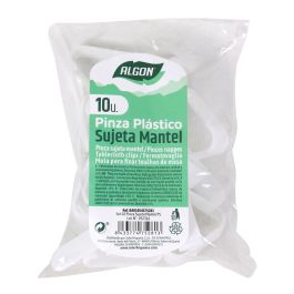 Set de 10 pinzas para mantel Algon (24 Cajas) Set de 10 pinzas para mantel Algon (24 Cajas)