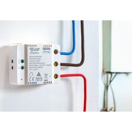 Shelly SHELLY_PBS_SW40 Relé Inteligente Smart Plug & Play 25A Medición WLAN Lan BT 6000W 110-240V Blanco