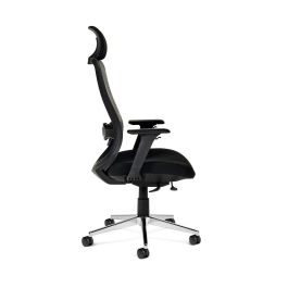 Rocada Silla de Dirección Premium 24 Horas Respaldo Malla Asiento Tela Negro Brazos 4D Ajustables Reposacabezas Sincro Rocada Silla de Dirección Premium 24 Horas Respaldo Malla Asiento Tela Negro Brazos 4D Ajustables Reposacabezas Sincro