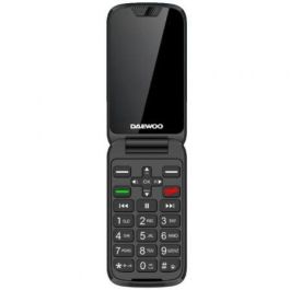 Daewoo DW8005 Teléfono Móvil 4G para Mayores, Tapa, Doble Pantalla, Botón SOS, Base de Carga, USB-C, Negro Precio: 51.79000013. SKU: B1KGCGLQWE