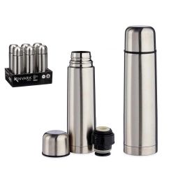 Kinvara Termo de Acero Inoxidable, 500 ml, Color Metal, 6x23x6 cm (12 Unidades) Kinvara Termo de Acero Inoxidable, 500 ml, Color Metal, 6x23x6 cm (12 Unidades)