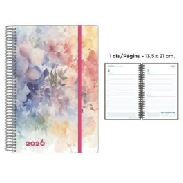 Agenda Anual (2026) Senfort Decorada Espiral Tapa Pp Con Goma 135X210 D/P Romantic Precio: 14.49999991. SKU: B16287HBEL