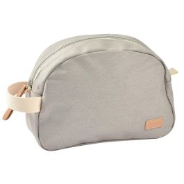 Beaba BEA3384349403089 Neceser para Bebé de Lona Gris Perla