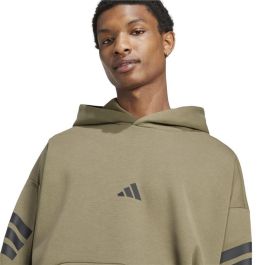 Sudadera con Capucha Hombre Adidas Future Icons 3stripes Marrón Verde 5-6 Años