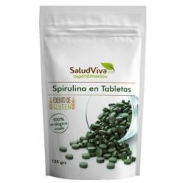 SALUD VIVA Espirulina Tabletas 125g Ecológica Pura Vegana - Complemento Alimenticio con Vitaminas y Minerales Precio: 11.8900001. SKU: B1CJTW7T2F