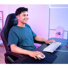 Trust Gaming 24739 Teclado Gaming GXT 833W Thado TKL Blanco Metálico Retroiluminado LED USB Anti-Ghosting Sostenible