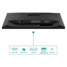 AOC Monitor CU34V5C/BK 34" WQHD 21:9 Curvo 100Hz VA USB-C HDMI DP 4ms Negro