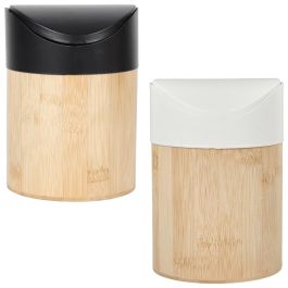 Cubo De Mesa 1 L Metal/Bambú Je cherche une Idee