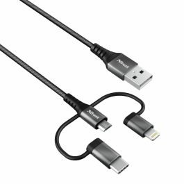 Cable USB Trust 23572 USB A Negro Precio: 34.4849999879. SKU: B1FXQ8Y6VX