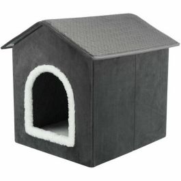 Trixie TRI4057589379115 - Refugio Livia para mascotas - 38x41x44 cm - Gris oscuro y Blanco