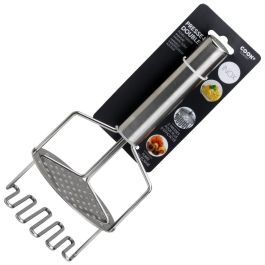 Cook Concept Chafador Patata Doble Acero Inoxidable para Chafar Tubérculos y Hacer Puré 10,5x8,5 cm h.25 cm Precio: 5.94999955. SKU: B1A3NJFT54