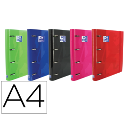 Carpebloc Oxford School Europeanbinder Classic A4+ 4 An.Mixtas 35Mm Con Recambio 100 Hj. Cuadric.5X5 Surtido (Col. Clasicos) Precio: 14.49999991. SKU: B12MWZ6472