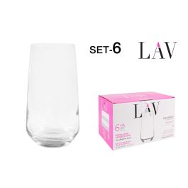 Set de 6 Vasos Altos Lal 480 cc - Lav (8 Cajas) Precio: 59.89000028. SKU: B1FFLYSD2K