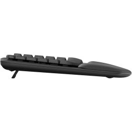 Logitech 920-012298 Wave Keys Teclado Inalámbrico Bluetooth LE QWERTY Ergonómico Curvo con Reposamuñecas Acolchado Grafito Precio: 112.50000047. SKU: B1EVL3YCVK