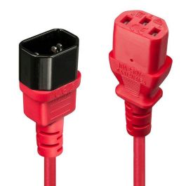 Lindy Cable de Extensión de Alimentación IEC C14 a IEC C13, 0.5m Rojo, Conectores Moldeados, VDE, para Armarios Servidor/PC/Monitor/UPS Precio: 3.58999982. SKU: B1KKTNX22Y