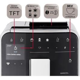 MELITA F831-101 Barista T Smart - Plateado (sin tanque de leche)