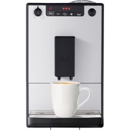 MELITTA E950-666 - Cafetera automática Solo Pure Silver - 1400W - 3 niveles de intensidad - Recipiente para granos de 125g