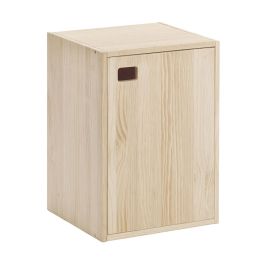 Astigarraga Mueble 1 Puerta Dinamic Pino Macizo 37,3 x 33 x 53,5 cm