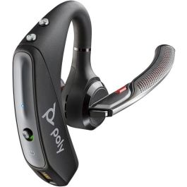 Poly Voyager 5200 UC Auriculares Bluetooth con Cancelación de Ruido Adaptable y Tecnología WindSmart