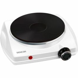 Placa Eléctrica de Cocción Sencor SCP 1503WH-EUE4 Blanco Negro 1500 W