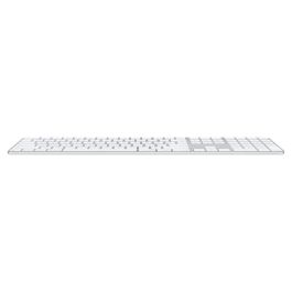 Apple Magic Keyboard Teclado Inalambrico con Touch ID para Mac, Español, Blanco (Compatible con MacBook Air/Pro, iMac, Mac Studio, Mac mini)