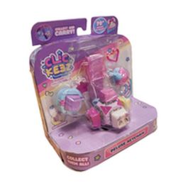 Goliath Llavero Deluxe Clickeez GOL8720077343238 con 1 cubo, 4 clickeez y 3 dijes para coleccionar. Edades 6+