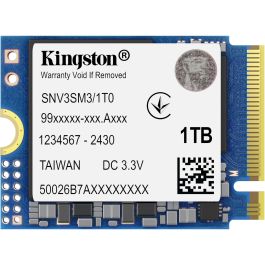Kingston 1TB NV3 M.2 2230 NVMe SSD PCIe 4.0 para Portátil/Consola de Juego 6000 MB/s lectura