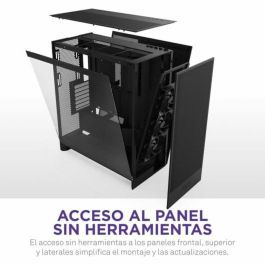 Caja Semitorre ATX NZXT H7 Flow Midi Negro