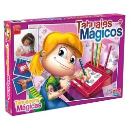 Falomir Juego Tatuajes Magicos Rosa 112 Tatuajes para Niños a partir de 6 años