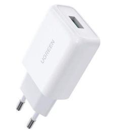 Ugreen Cargador de Pared USB-A QC 3.0 18W Blanco para Smartphone - Carga Rápida Precio: 36.9499999. SKU: B1D6HQ5ZCN