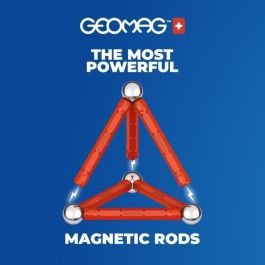 Juego de construcción magnético - GEOMAG - Geometría magnética reciclada clásica 24 piezas - Geometría - 3D - Educativo Juego de construcción magnético - GEOMAG - Geometría magnética reciclada clásica 24 piezas - Geometría - 3D - Educativo
