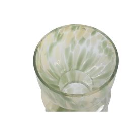 Jarron Moderno DKD Home Decor Verde Crema 16 x 24 x 16 cm