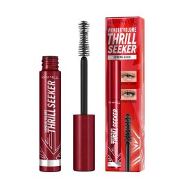 Rimmel London VOLUME THRILL SEEKER Máscara de Pestañas #extreme black, Volumen espectacular y larga duración, 8ml
