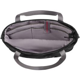 Wenger Motion Deluxe Tote - Bolsa para portátil de 16 pulgadas (40,64 cm) - Negro Chic