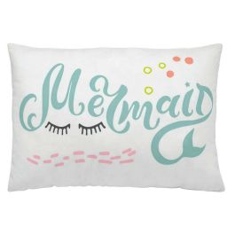 Funda de cojín Naturals Mermaids (50 x 30 cm)