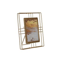 Marco Foto 10X15 Glam DKD Home Decor Dorado 2.5 x 22.5 x 17.5 cm